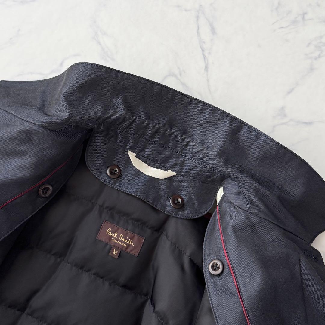Paul Smith ポールスミス ステンカラー コート ネイビー 紺 M