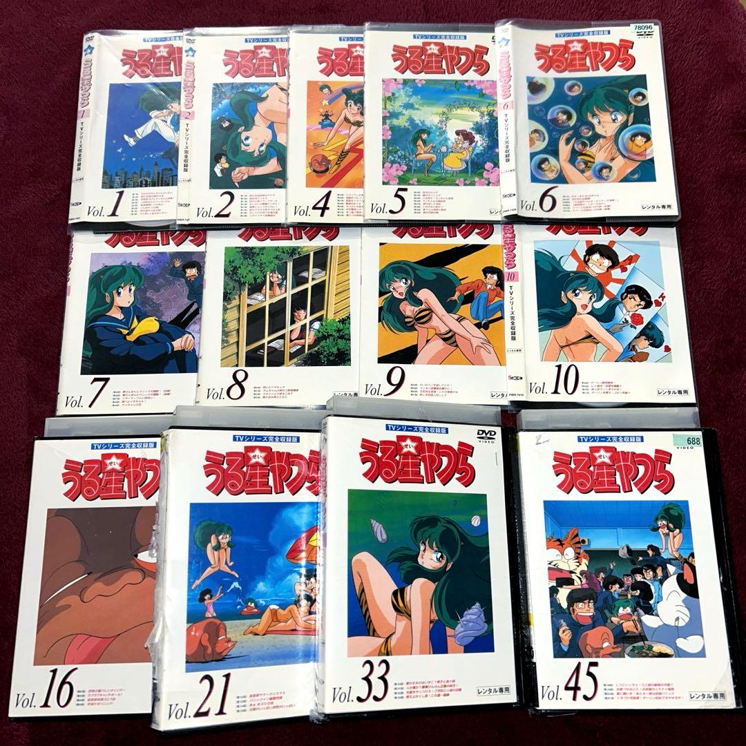 うる星やつら　DVD 全32巻 まとめ　まとめ売り　高橋留美子　アニメ