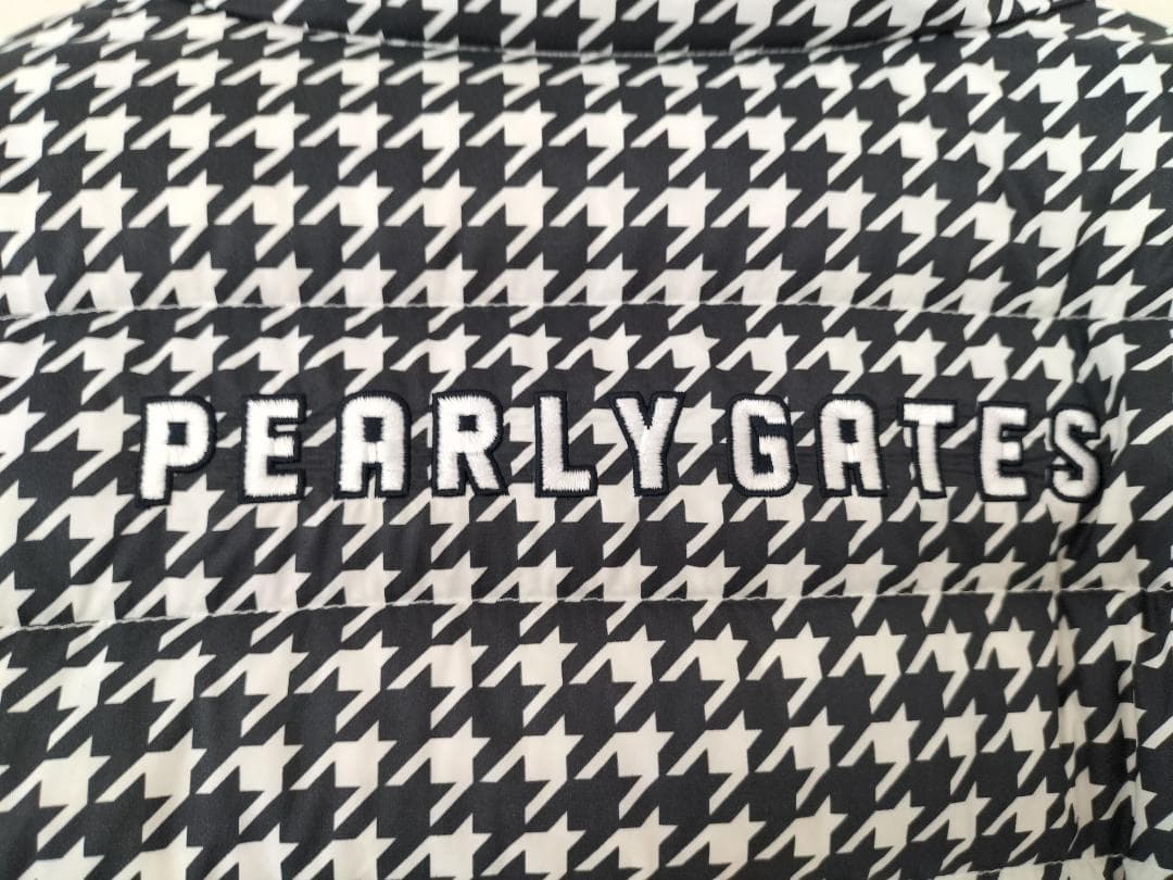 PEARLY GATESダウンジャケット　 2way 　 千鳥柄 　サイズ1
