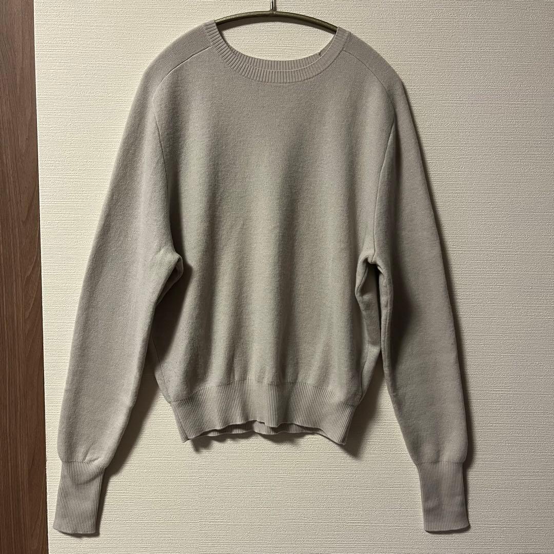 Na.e nae EVER SERIES クルーネックニット　グレージュ