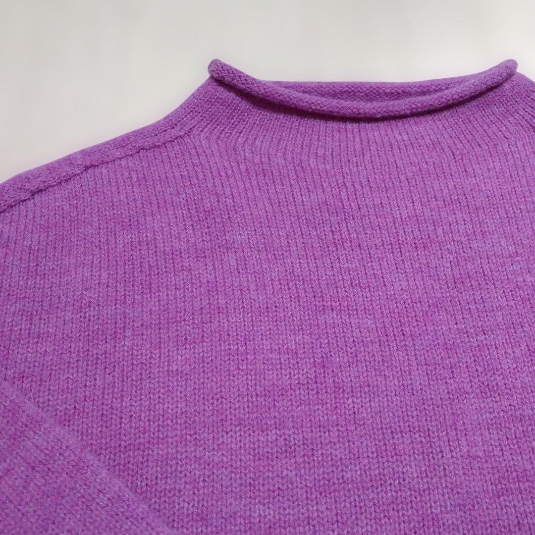 ★45Ｒ★ONEONE宝物のローゲージ馬セーター　ピンク　新品未使用