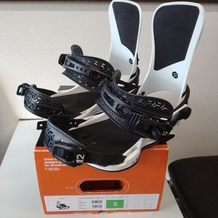 Union Atlas ビンディング Sサイズ ホワイト/ブラック