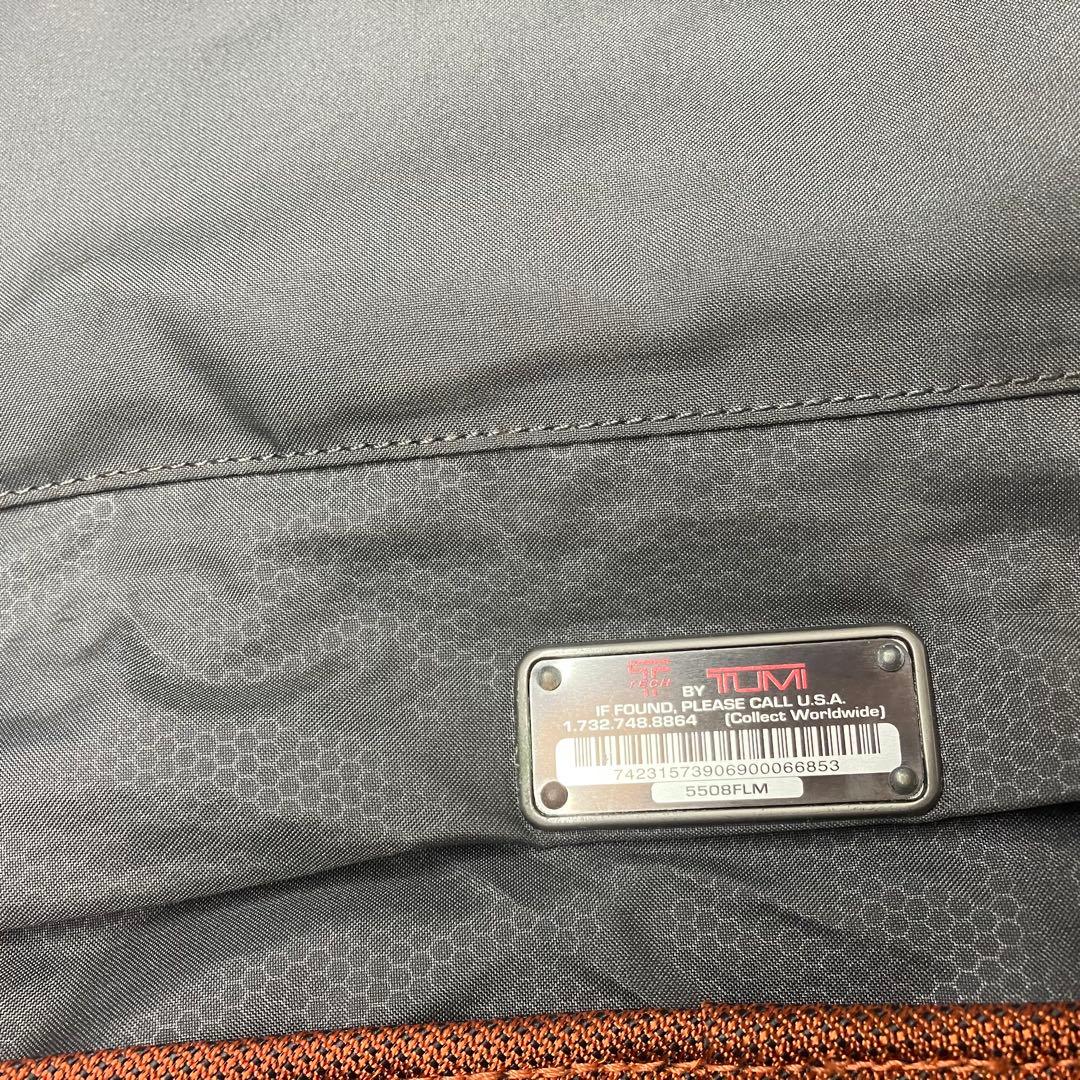 【希少】TUMI テック メッセンジャーバック レザー Y2K ショルダーバック