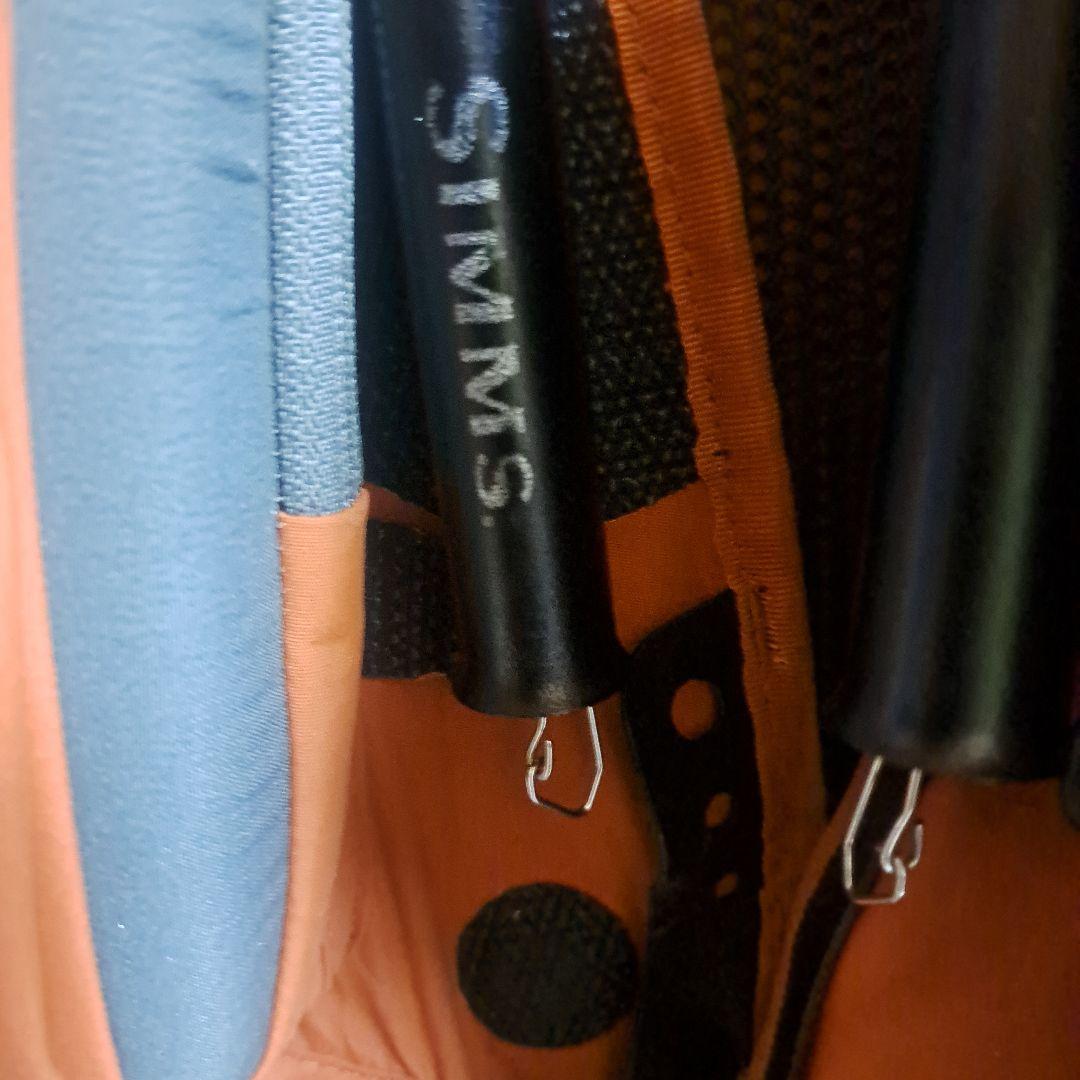 SIMMS G3ガイドベスト　フィッシングベスト シムスオレンジ　Mサイズ