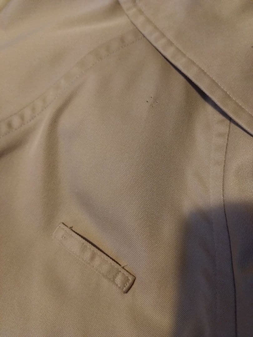 70 〜80s バーバリー　一枚袖　トレンチ　バルマカンコート　ライナー付き