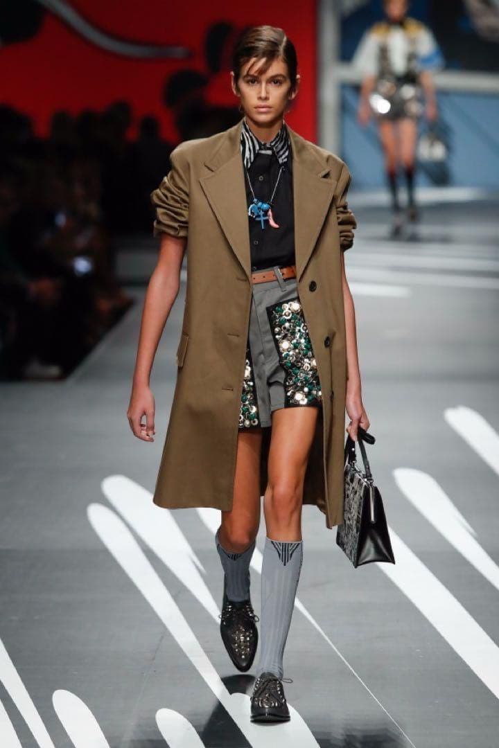 PRADA 18ss Women's 半袖シャツ 36 プラダ