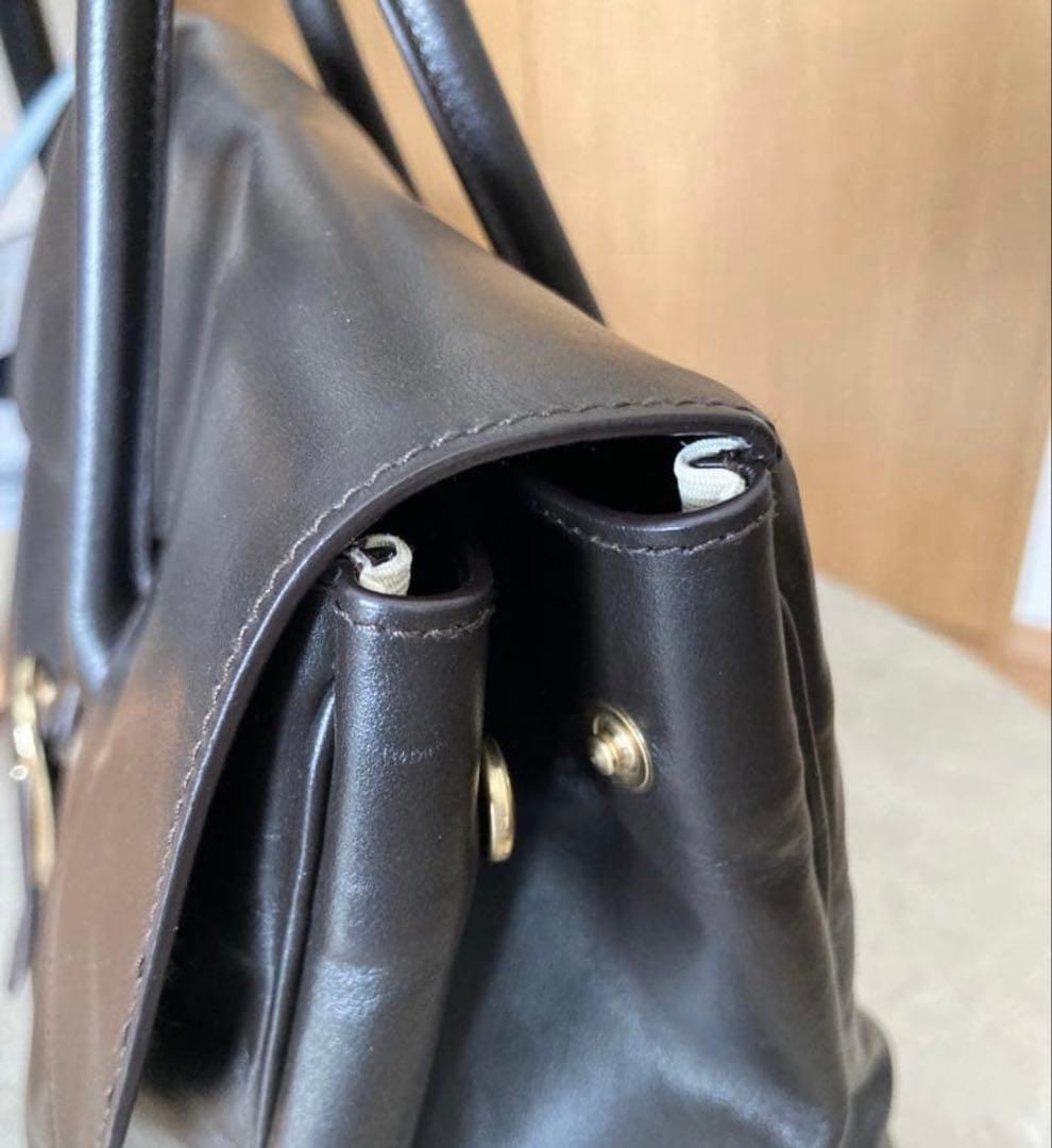 cisei 981 LD FLAP TOTE Col.T.Moroダークブラウン