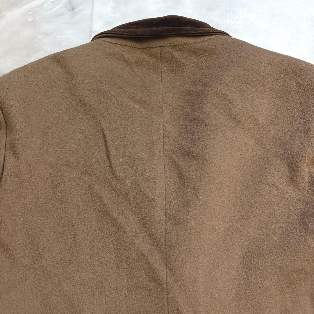 シュプリーム ロロピアーナ　チェスターコート　ベージュ　S