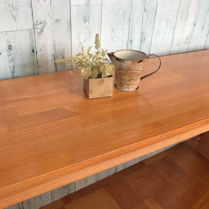 机 テーブル カウンター パイン集成材 幅140cm パイン集成材