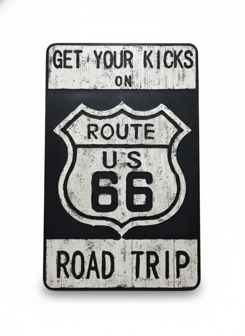 CRASH GATE 旧ライン アートボード ROUTE66