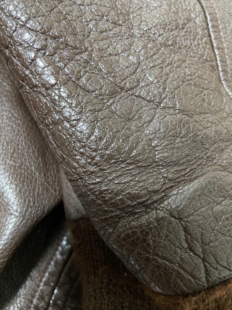 50s Vintage Leather flight jacket 本革