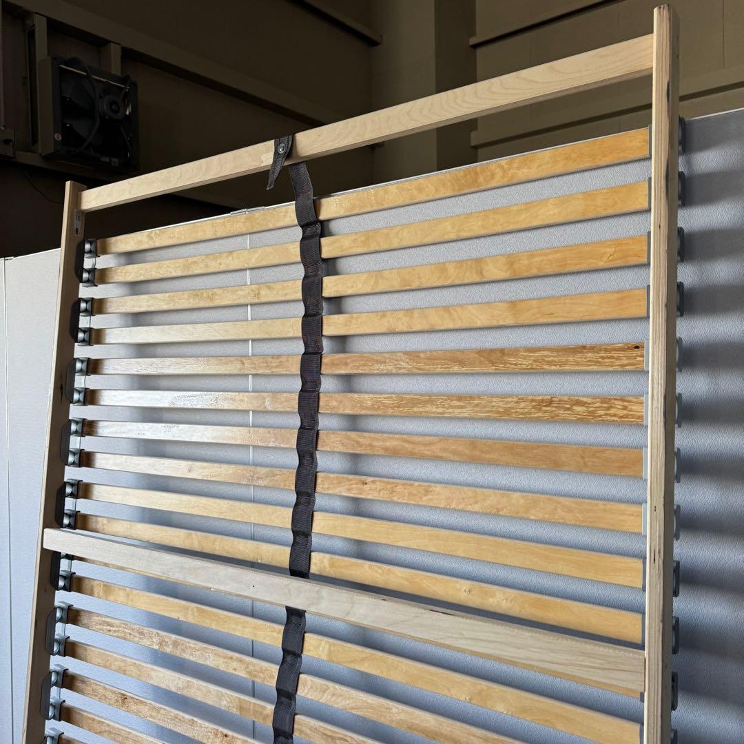 【すのこセット】IKEA ベッドフレーム HEMNES & LÖNSETブラック