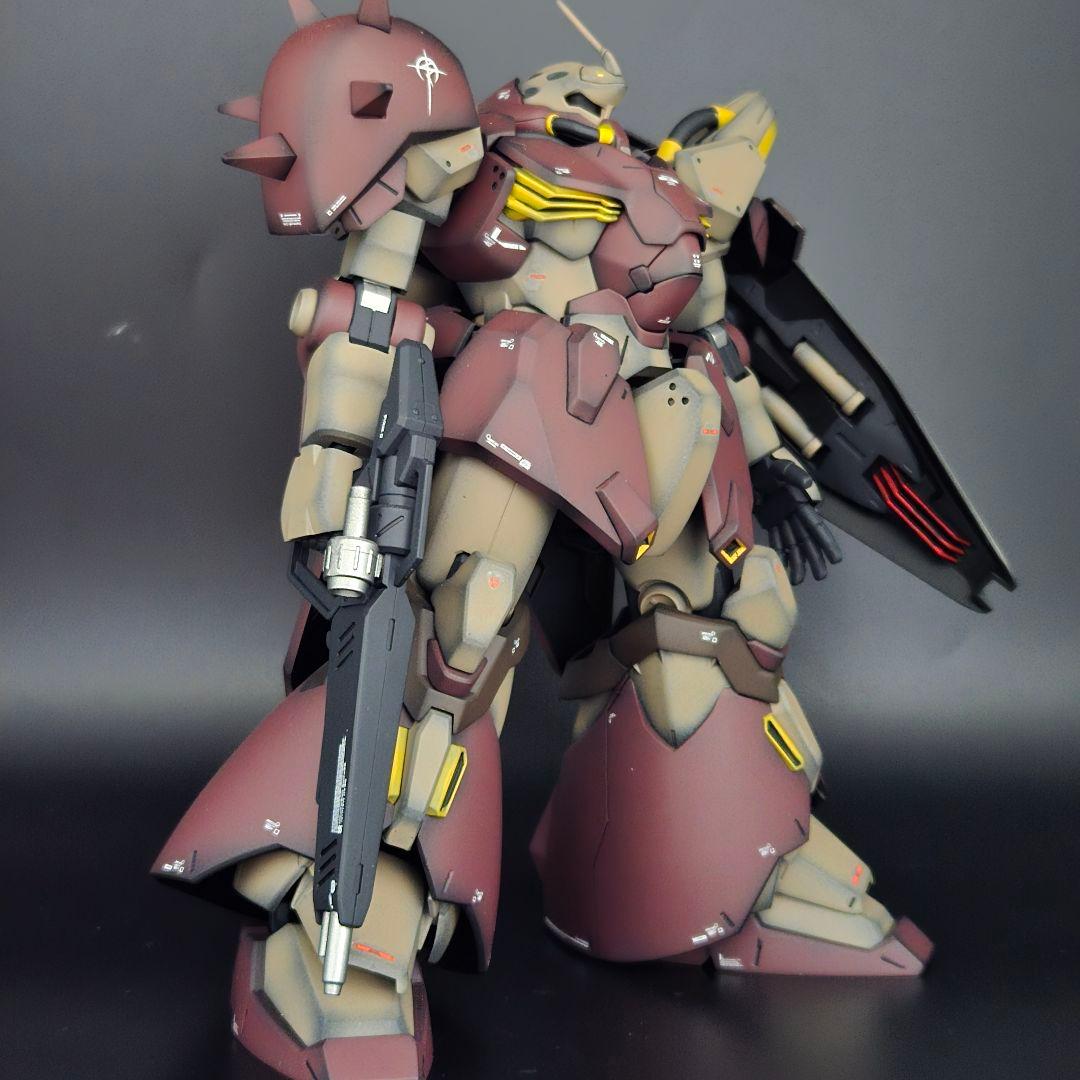 HGUC グスタフカール　00型　メッサーF02型　セット完成品