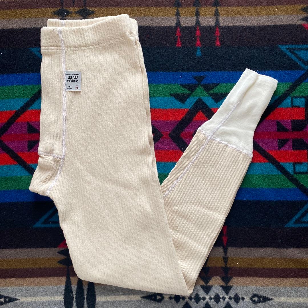 スウェーデン軍 リブレギンス Deadstock 【サイズ 6】 3点セット