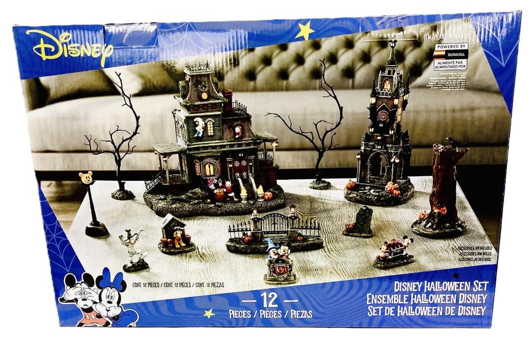 ディズニー ハロウィンヴィレッジ 12ピースセット クリスマス Disney