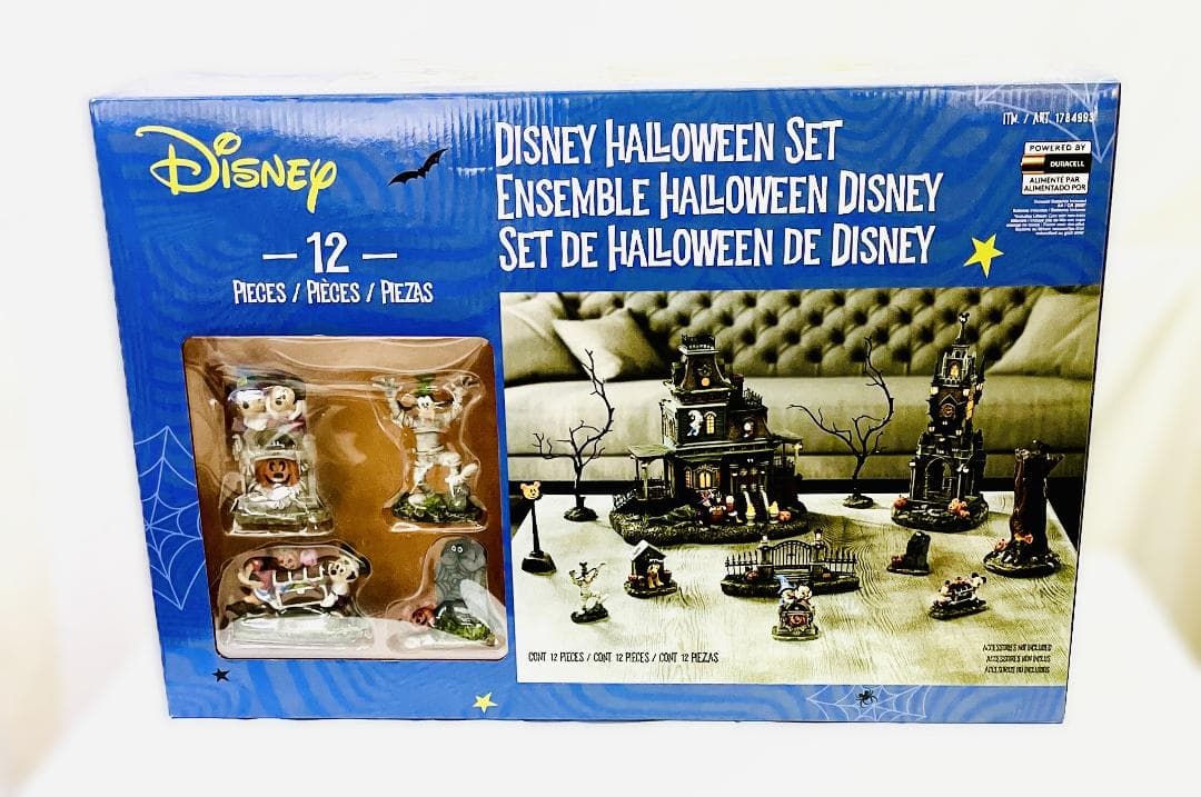 ディズニー ハロウィンヴィレッジ 12ピースセット クリスマス Disney