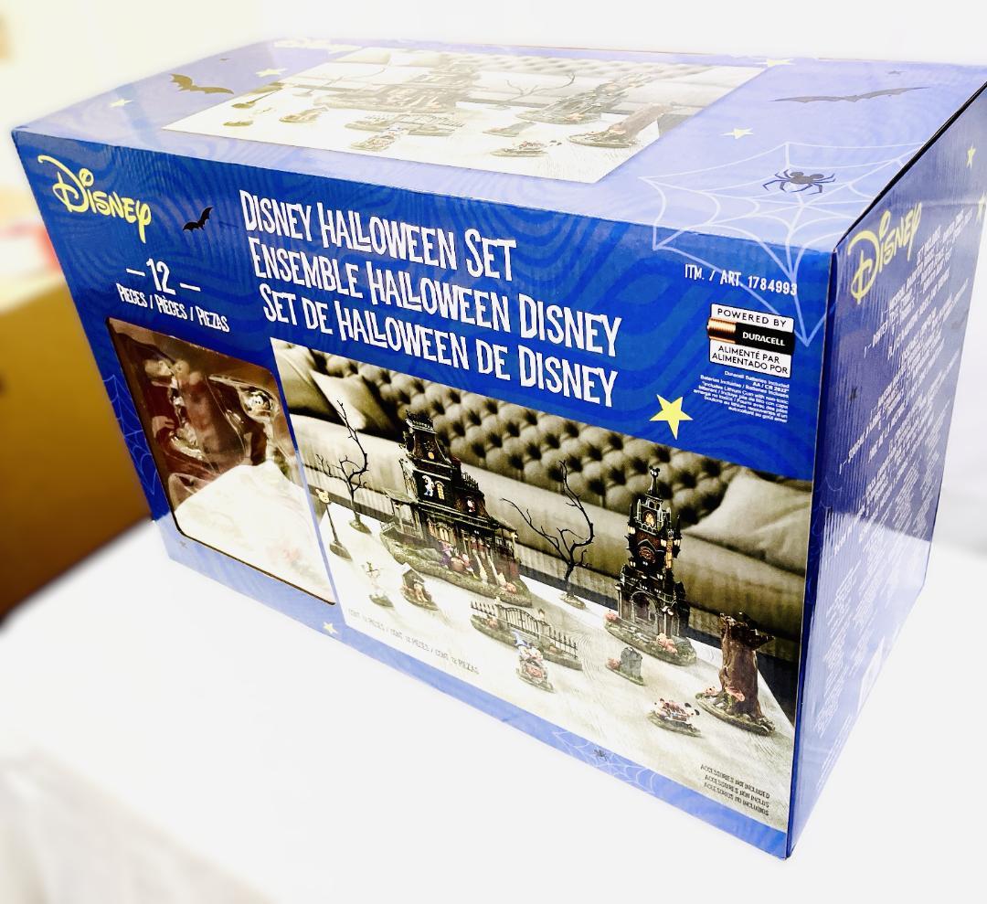 ディズニー ハロウィンヴィレッジ 12ピースセット クリスマス Disney