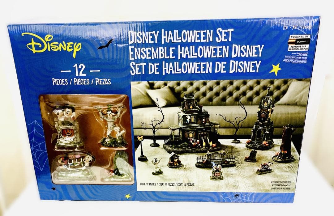ディズニー ハロウィンヴィレッジ 12ピースセット クリスマス Disney