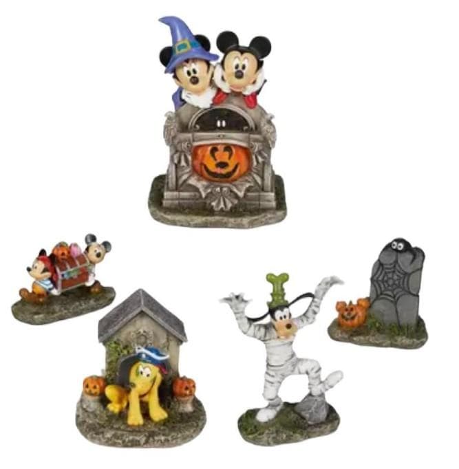 ディズニー ハロウィンヴィレッジ 12ピースセット クリスマス Disney