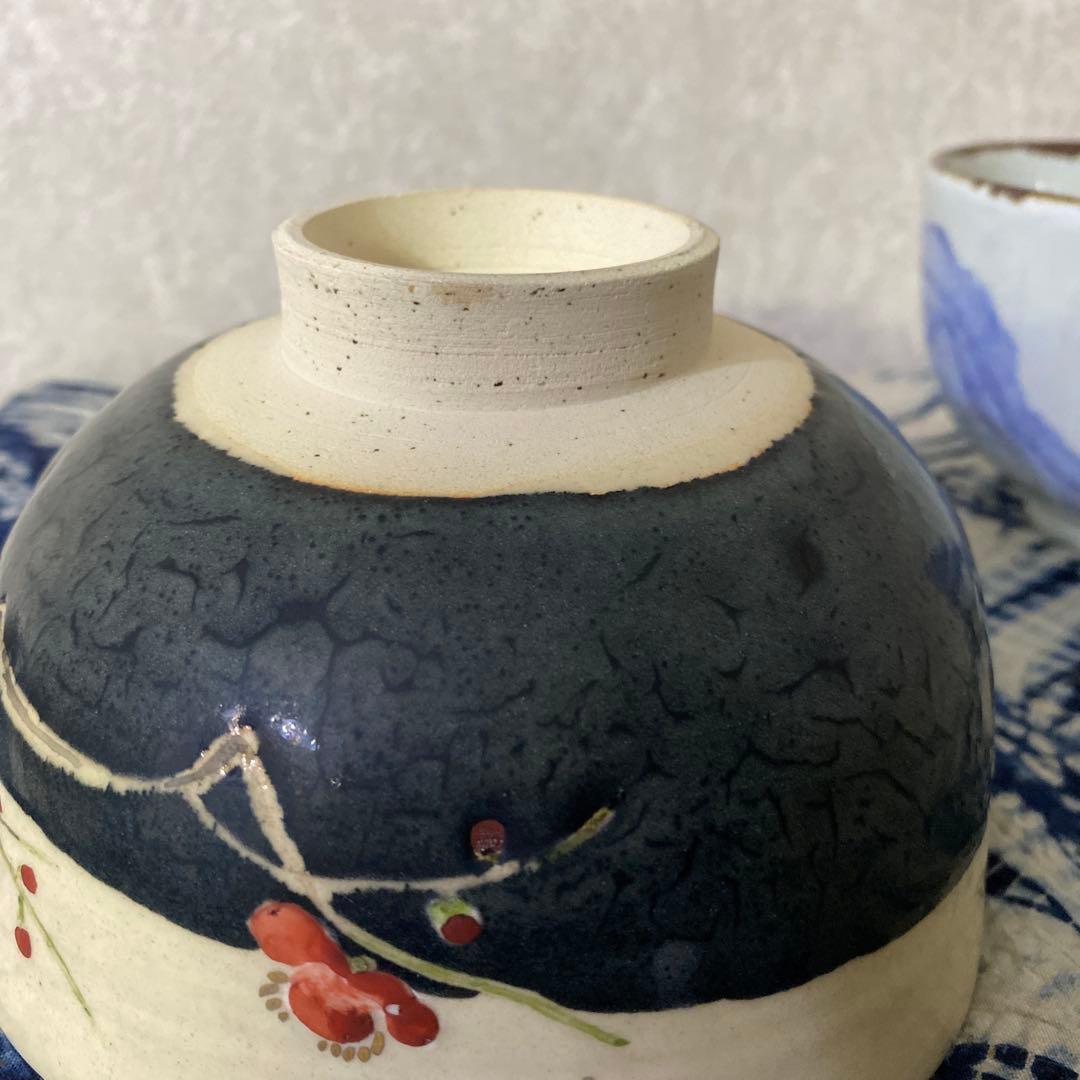 真葛香山　茶碗　2個
