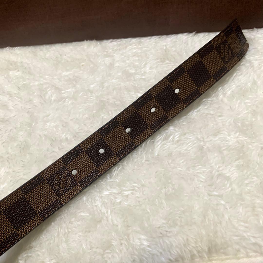 ルイヴィトン LOUIS VUITTON ダミエ サンチュール キャレ ベルト