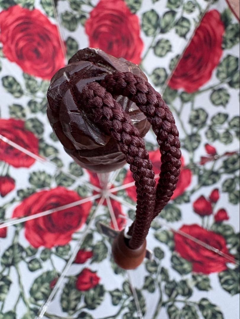 東京・モンブラン.ヤマグチ・高級創作.晴雨兼用・折りたたみ傘・絹100%!