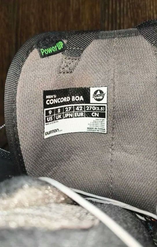 BURTON メンズ CONCORD BOA 2017 27cm