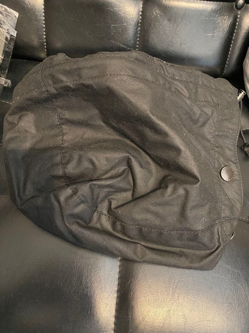 美品★Barbour lechoppe別注バルカラーコートルショップバブアー黒