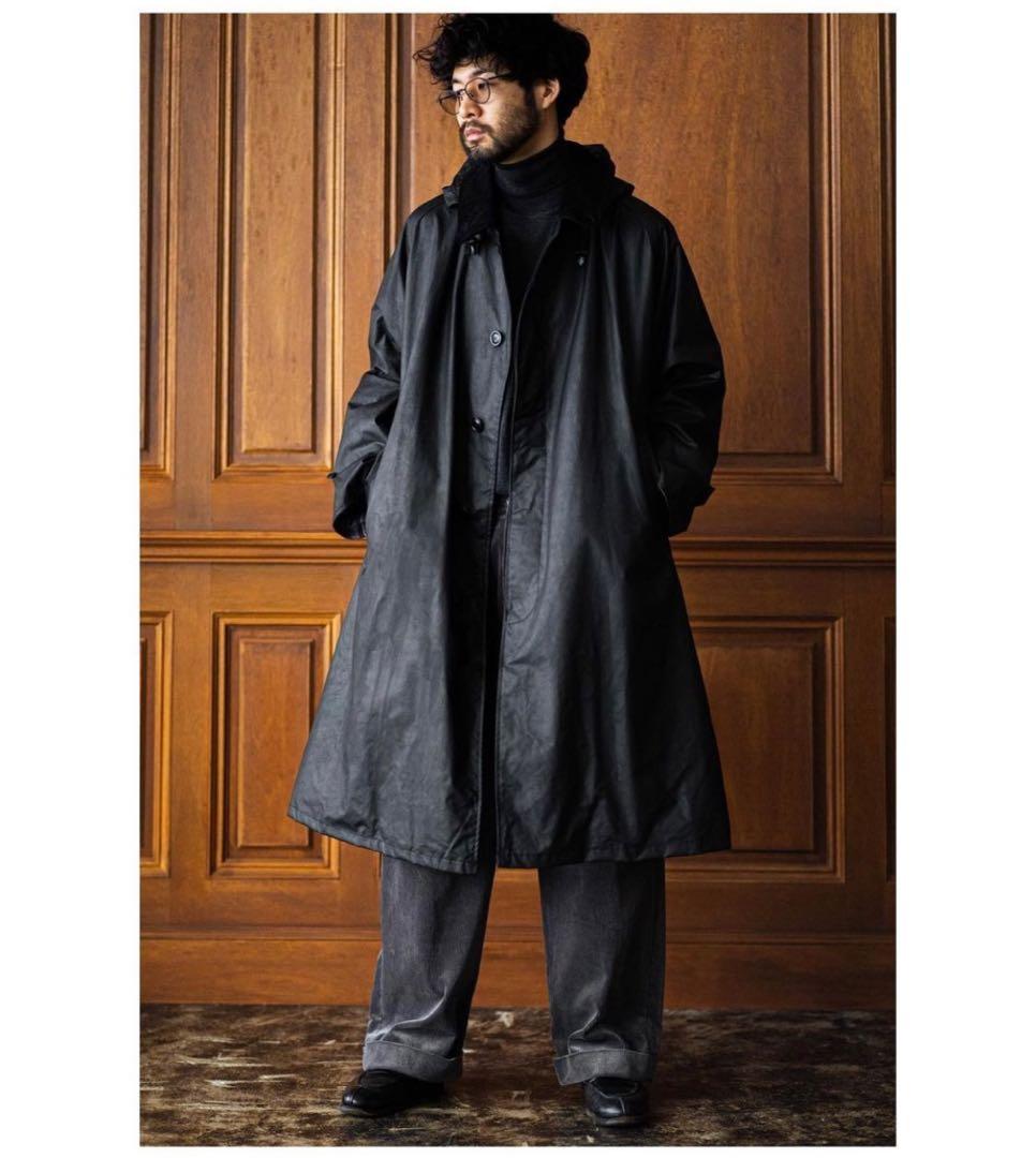 美品★Barbour lechoppe別注バルカラーコートルショップバブアー黒