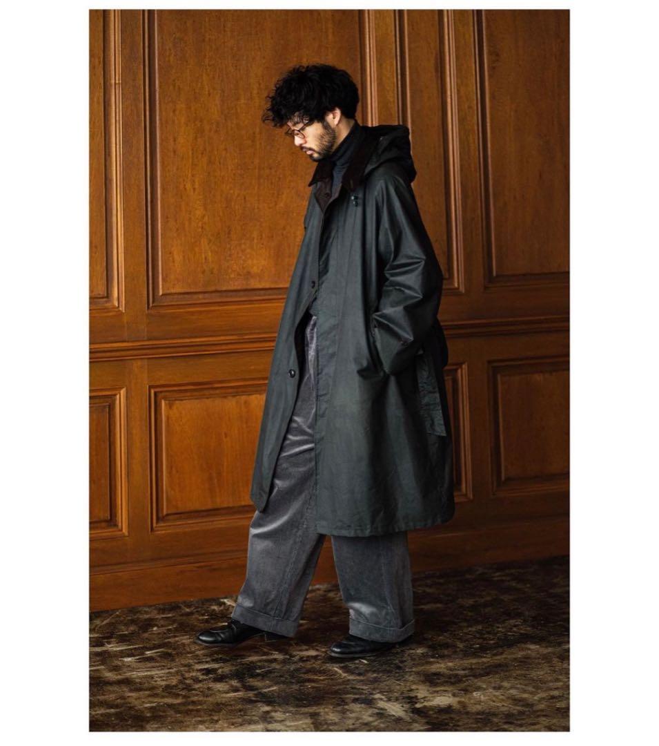 美品★Barbour lechoppe別注バルカラーコートルショップバブアー黒