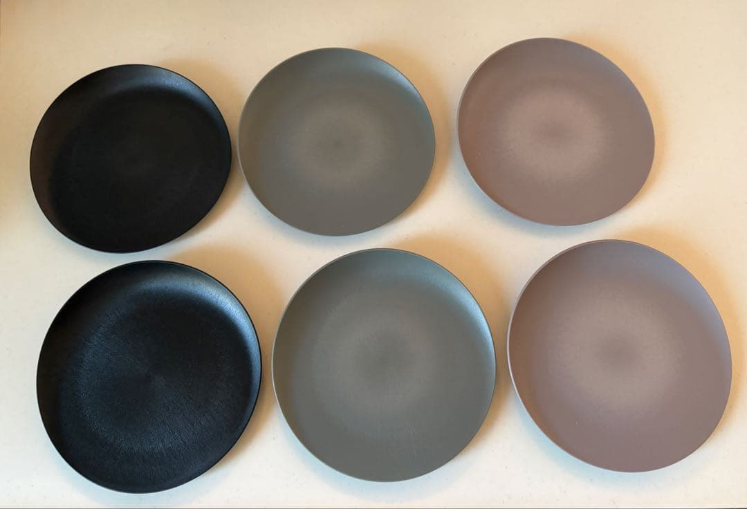 エイラス ARAS・小皿スロープ・皿・ケーキ皿・6枚