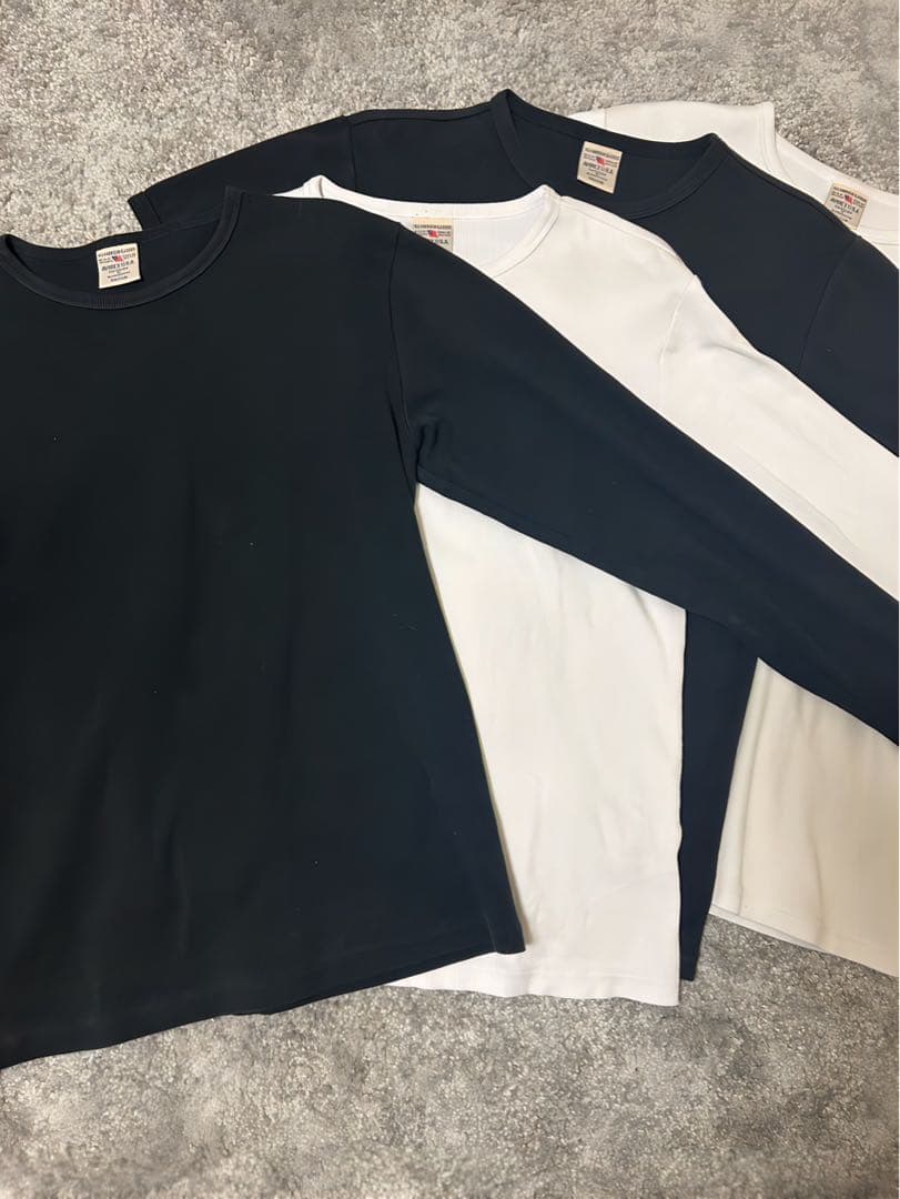 AVIREX Tシャツ 4枚セット 黒 白