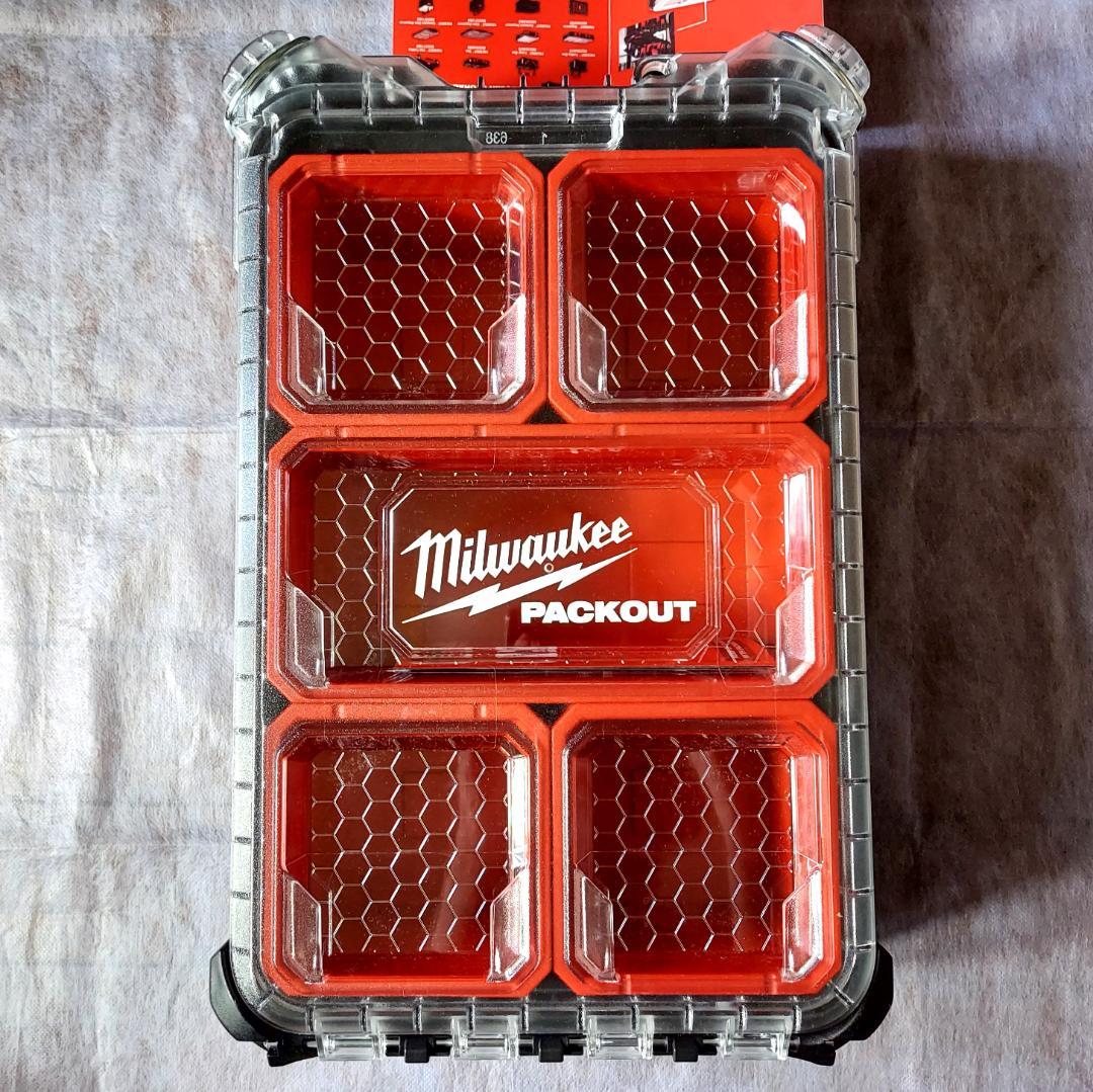 新品 ミルウォーキー パックアウト コンパクトオーガナイザー ブラック 黒