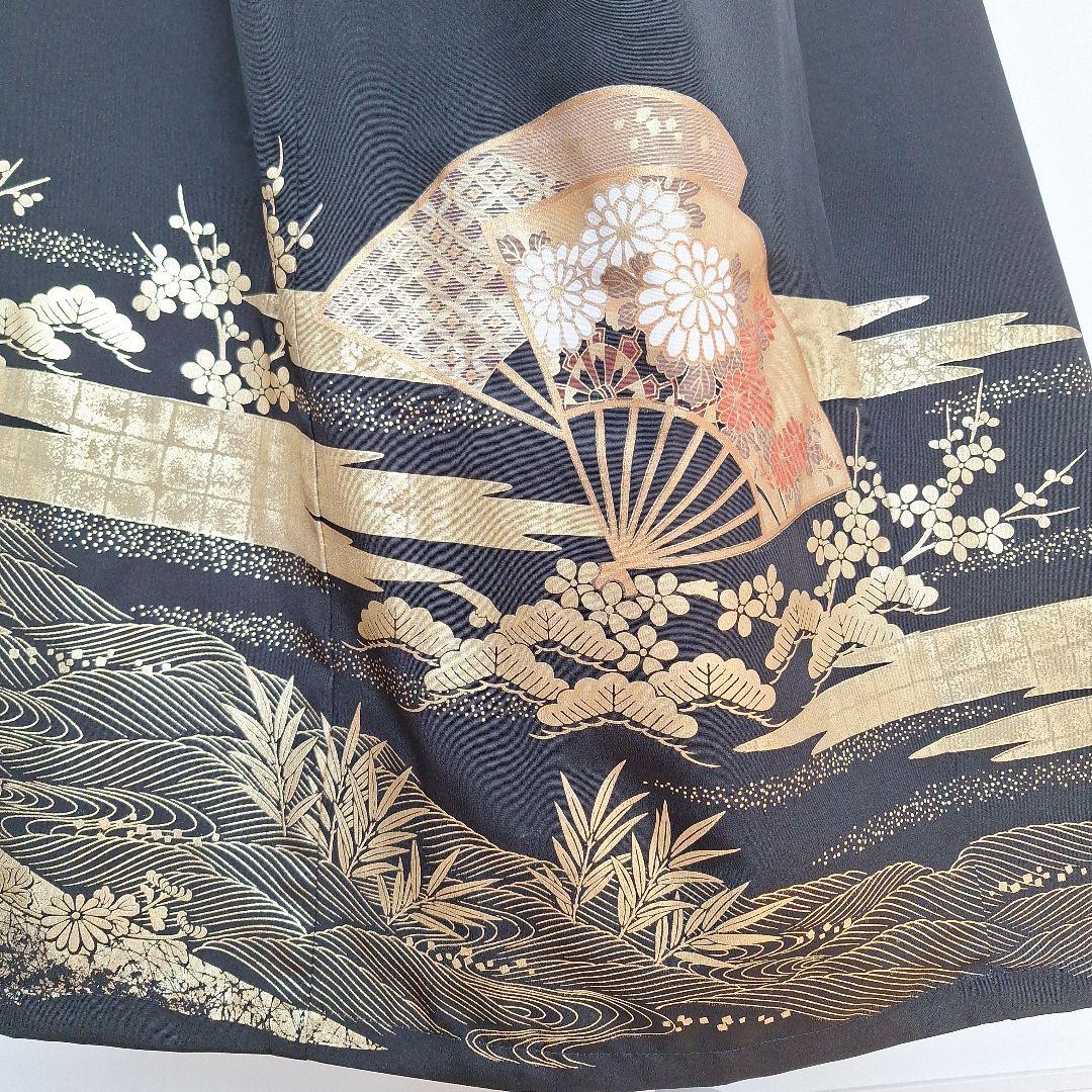 着物リメイクワンピース3705