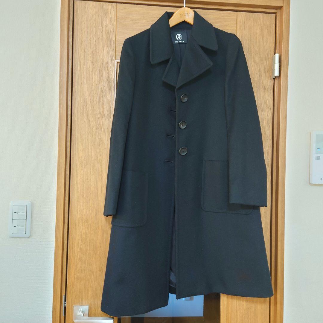 ポールスミス　ブラック　ロングコート