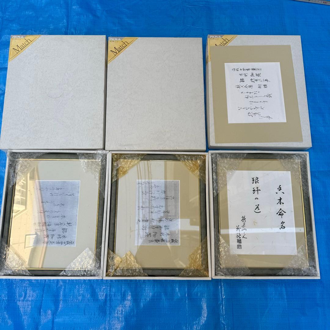 Match アルフレーム　額縁　八ツ切