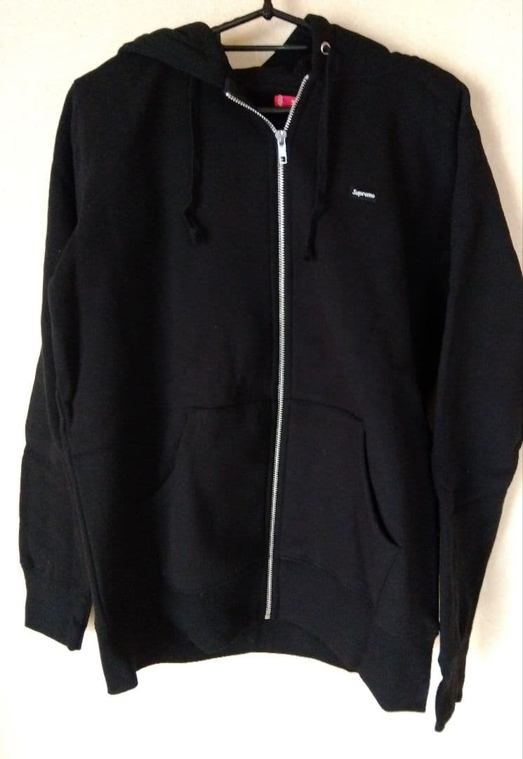 新品　Supreme Small Box Logo パーカー　黒　Sサイズ