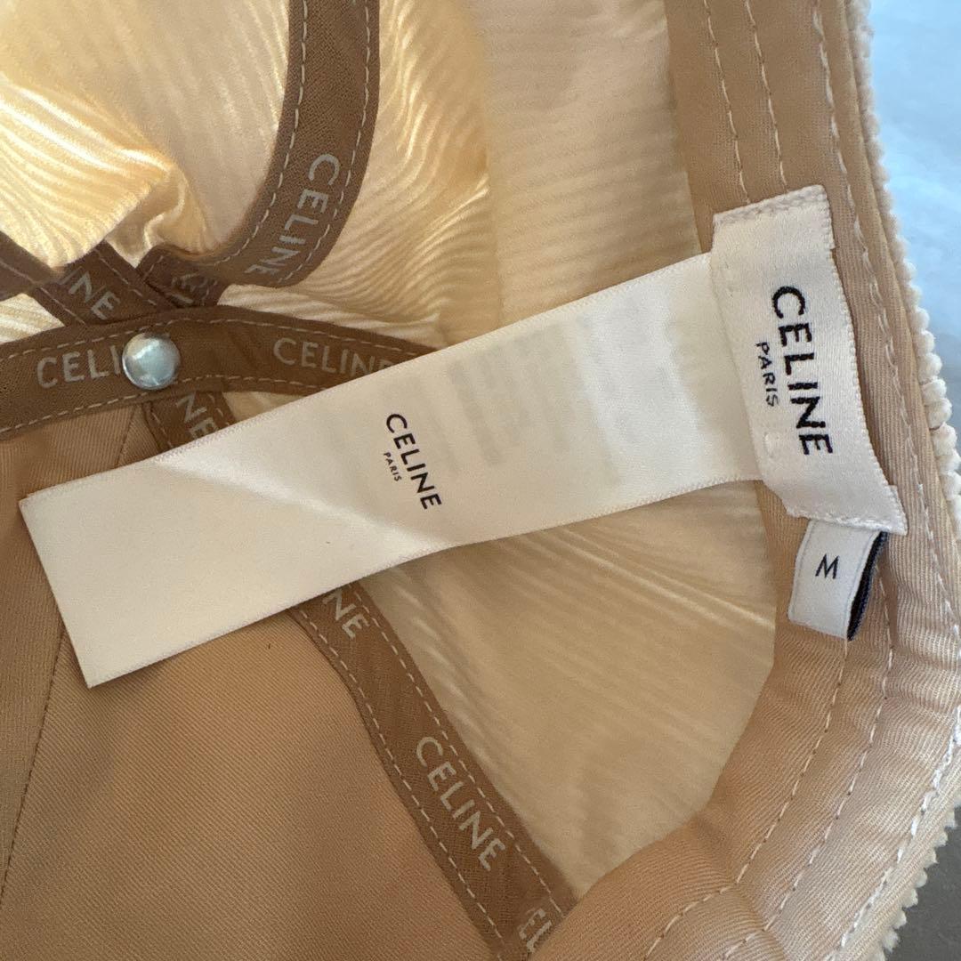 CELINE コーデュロイ キャップ M