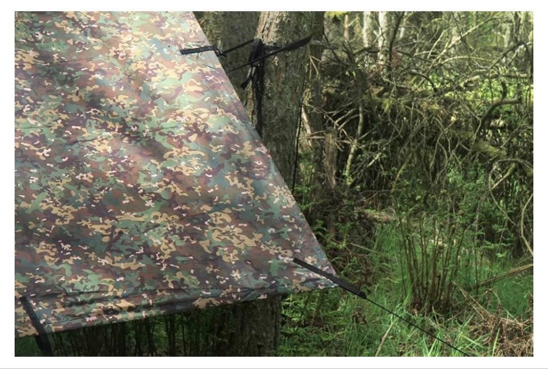 【美品・人気商品】DD Tarp3×3 マルチカム おまけ付