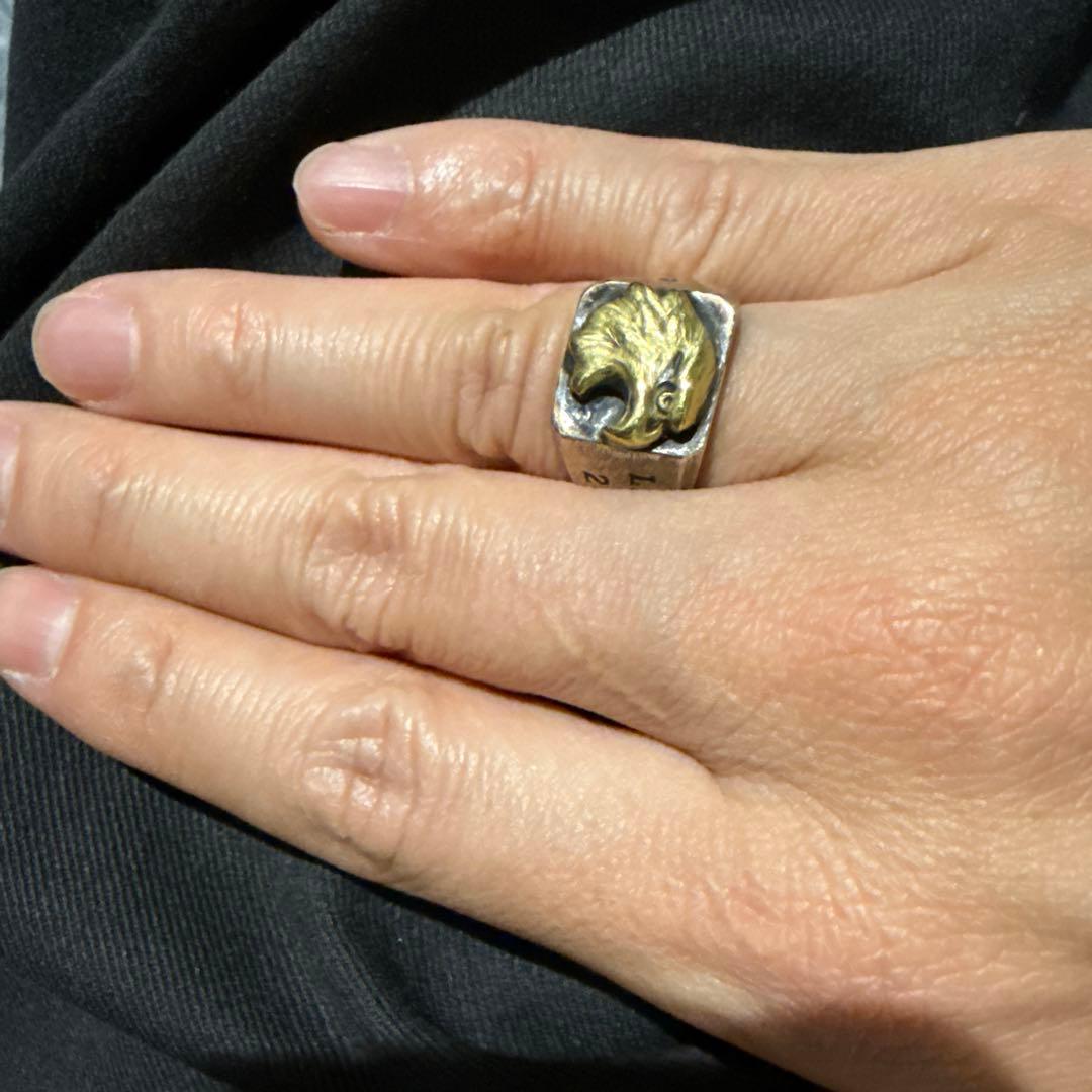 ビンテージリング　メキシカンリング　バイカーリング　イーグル定価48000