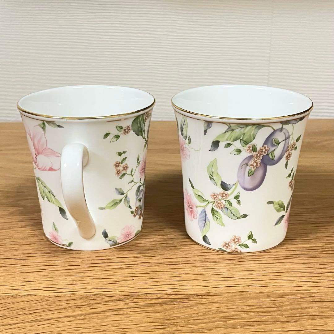 新品！ウェッジウッド スイートプラム 3点セット　ペア