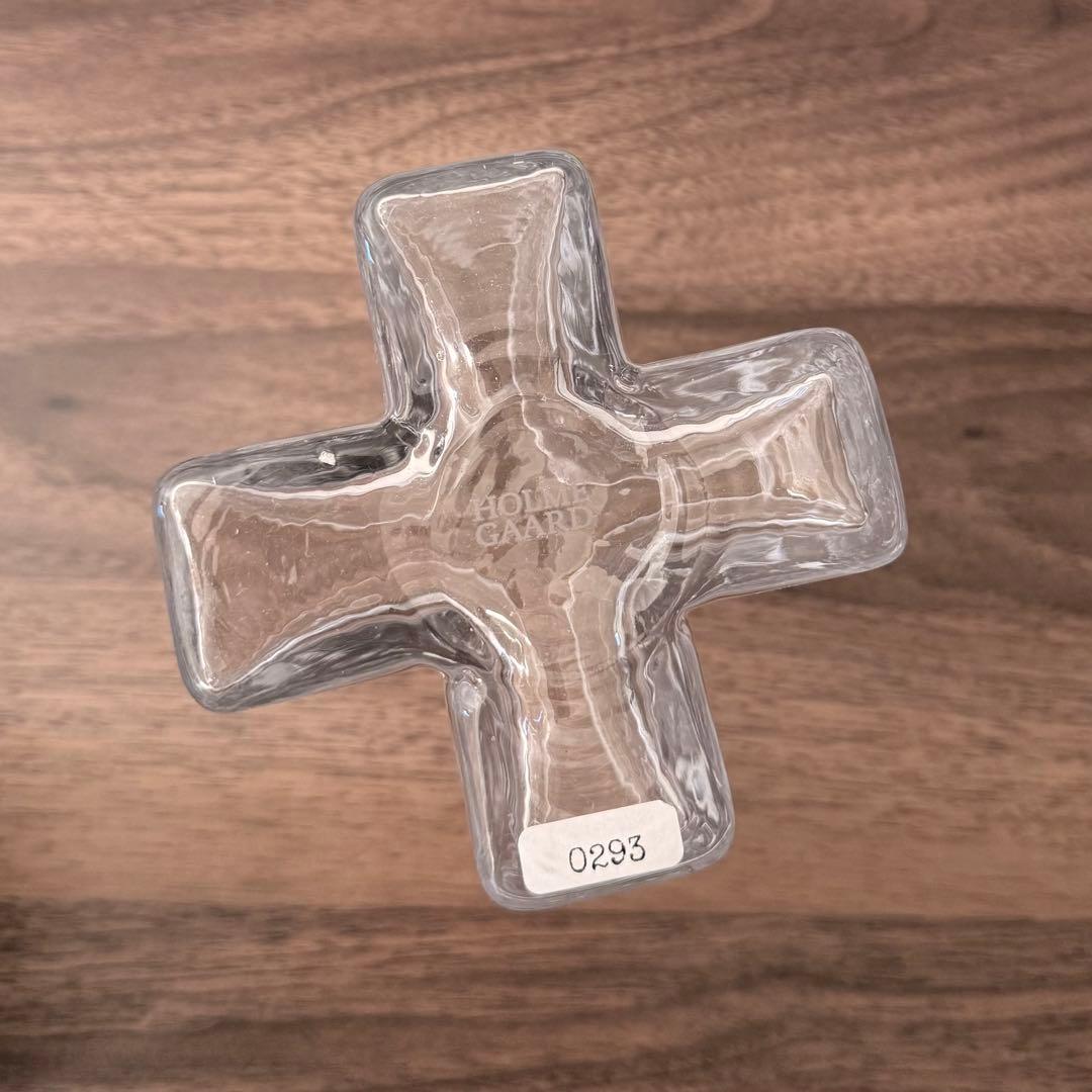 ホルムガード クロスベース クリア 12cm 新品 お箱付き