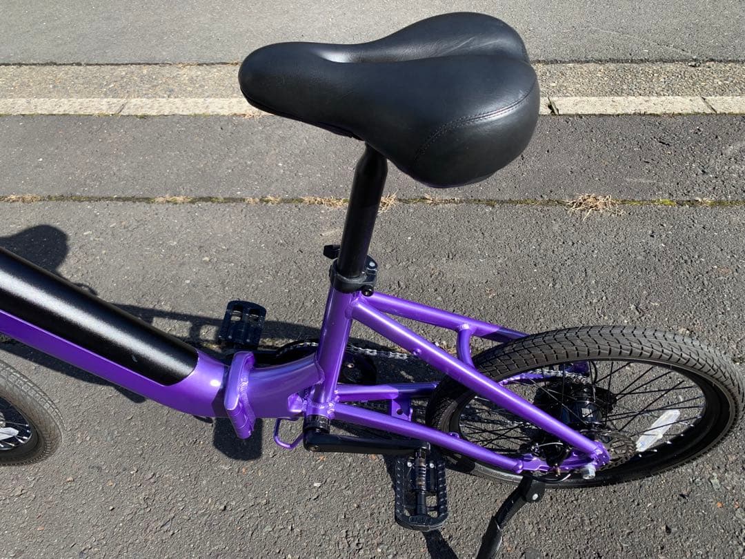 【動作確認済】送料無料 ディスク式折りたたみ電動自転車9.6Ah 7速20インチ