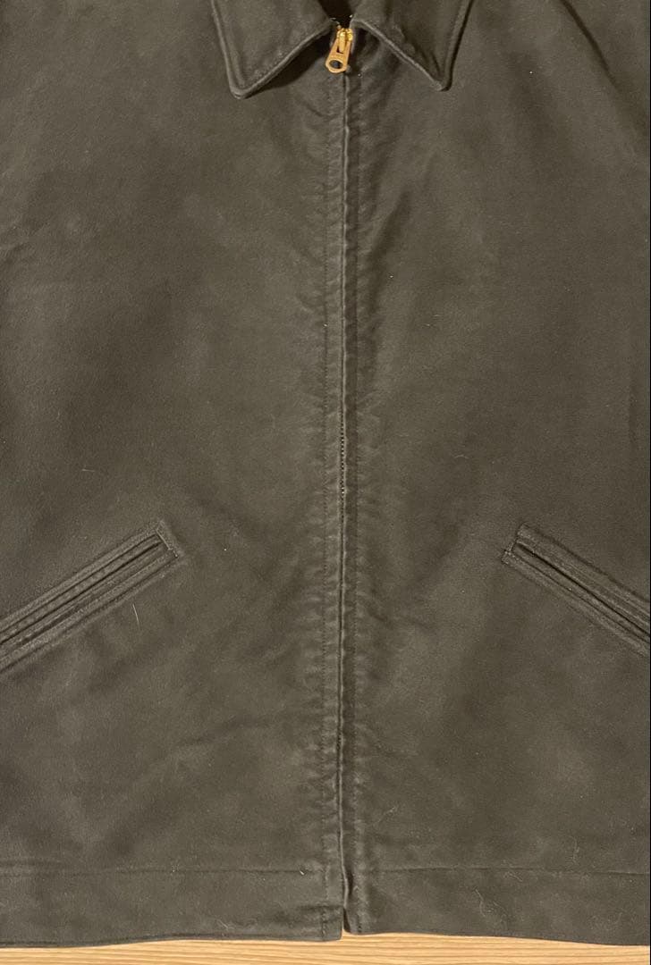 24AW comoli コモリ モールスキンショートジップジャケット size1