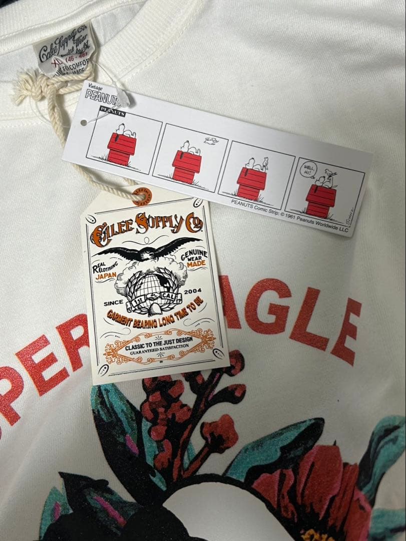 calee スヌーピー　peanuts ロンT