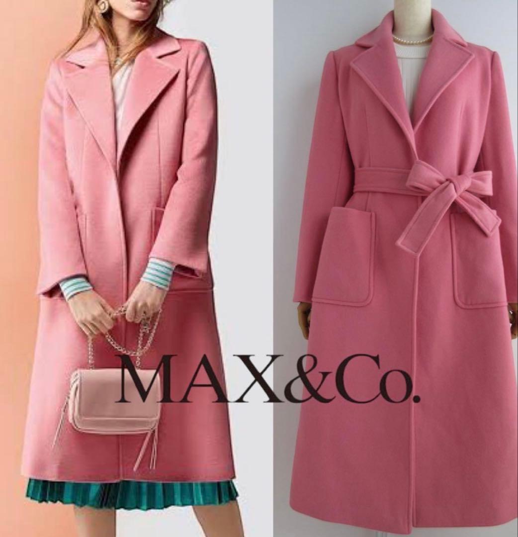 【美品✨】MAX&Co. ラナウェイRUNAWAY ロングコート　ピンク