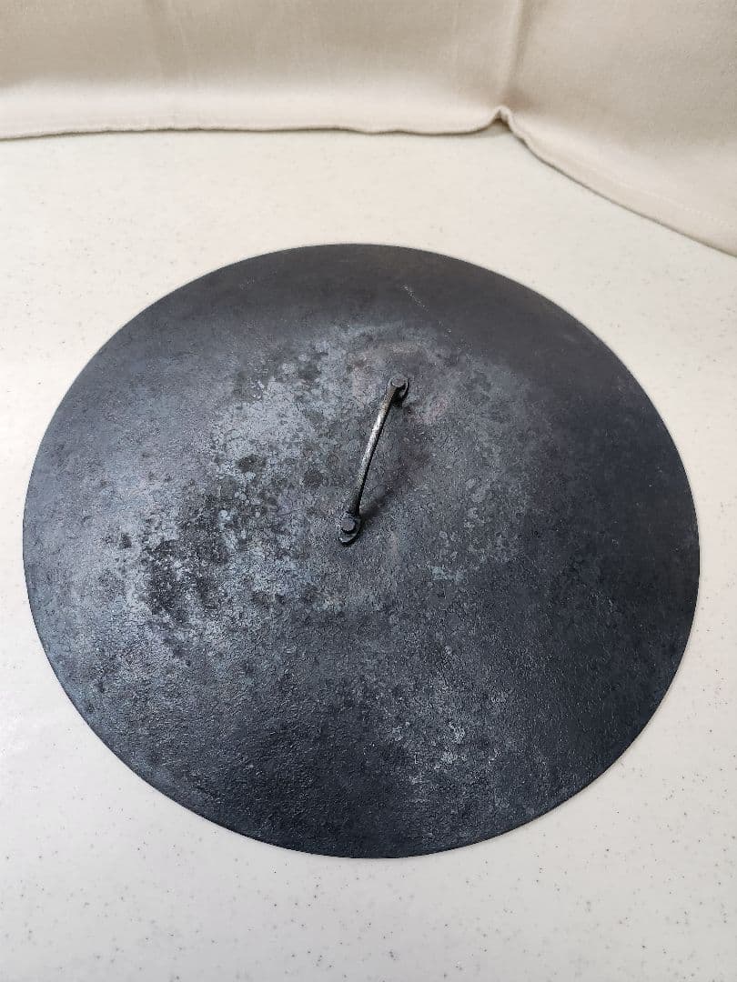 成田理俊　鉄フライパン(蓋付き)　27cm