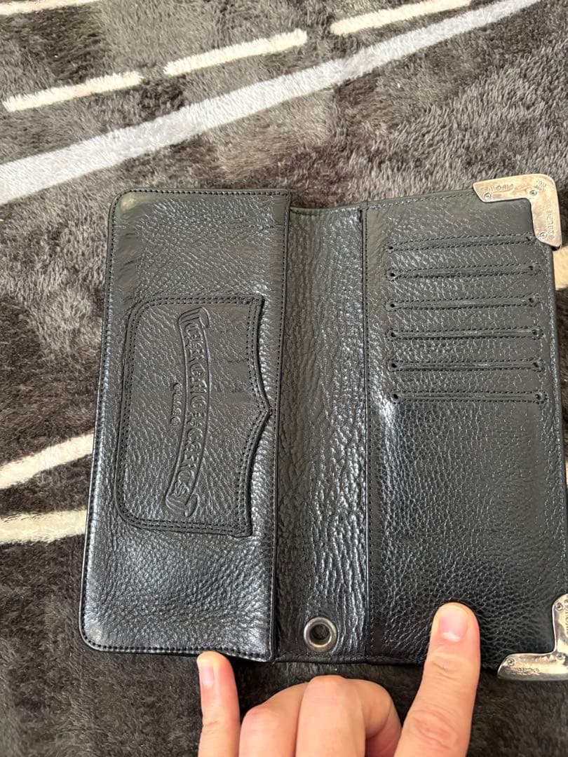 chromehearts single fold walletシングルフォールド