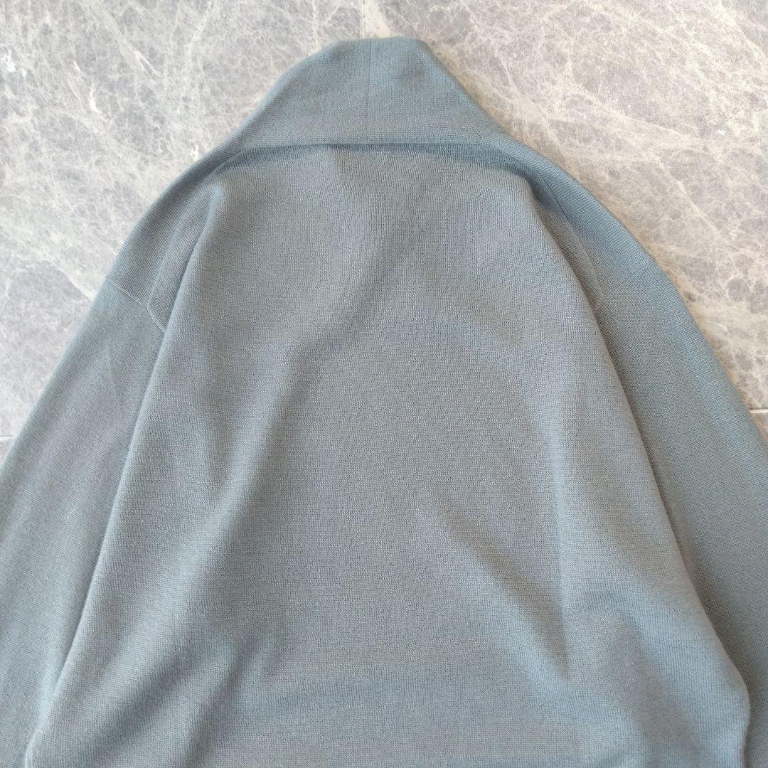 033 ヨーガンレール カシミヤ100% ハイネックニット セーター グリーン