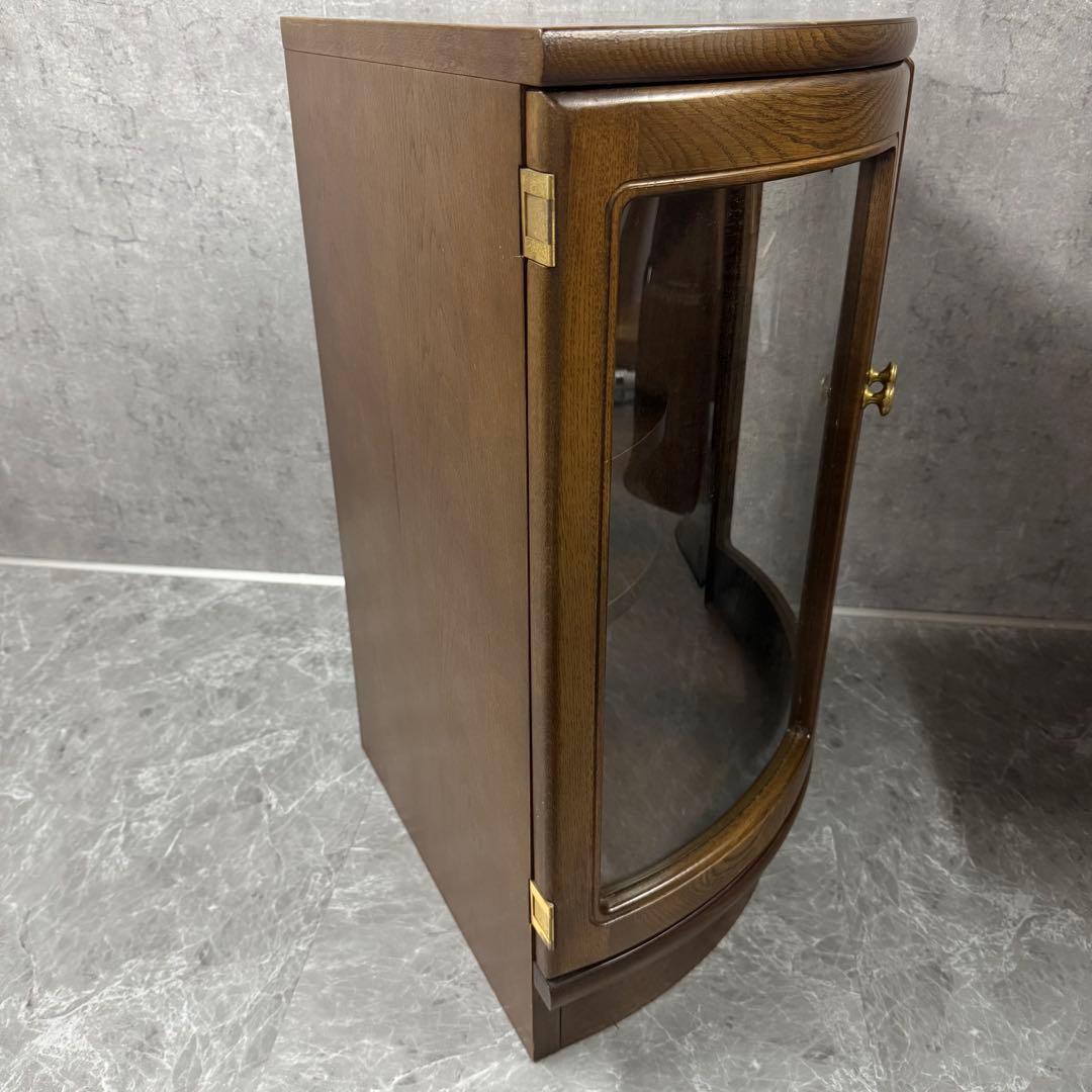 カリモク家具 KARIMOKU コーナーキャビネット ガラス コロニアル